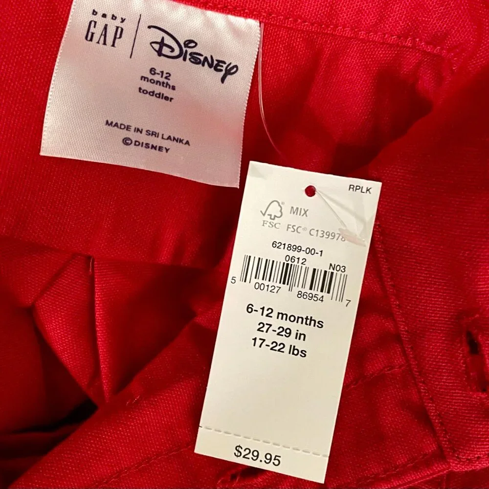 Gap x Disney nwt retail